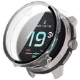 For Suunto Race PC + Tempered Glass Film Integrated Watch Protective Case(Transparent White) - Watch Case by PMC TechLife | Online Shopping South Africa | PMC TechLife | Buy Now Pay Later Mobicred