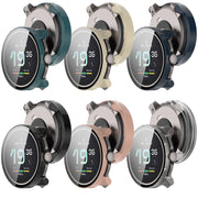 For Suunto Race PC + Tempered Glass Film Integrated Watch Protective Case(Pink)
