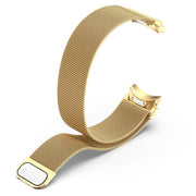 For Samsung Galaxy Watch FE 40mm Milan Magnetic Quick Release Stainless Steel Watch Band(Gold)