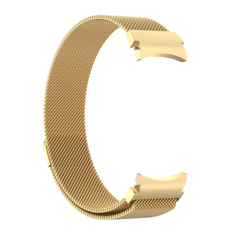 For Samsung Galaxy Watch Ultra 47mm Milan Magnetic Stainless Steel Watch Band(Gold)