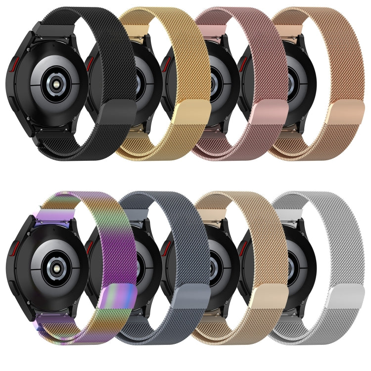 For Samsung Galaxy Watch Ultra 47mm Milan Magnetic Stainless Steel Watch Band(Rose Gold) - free shipping - PMC TechLife - Order now!