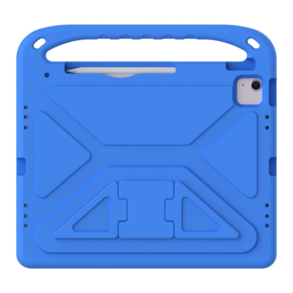 For iPad Pro 13 2024 Handle EVA Shockproof Tablet Case with Holder(Blue)