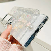 For Samsung Galaxy S25 Ultra 5G Three-dimensional Bow Pearl Love Flower TPU  Phone Case(Pearl Bow)