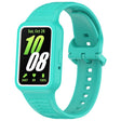 For  Huawei Band 9 Two Color Frame Integrated Silicone Watch Band(Cyan) - Watch Bands by PMc TechLife | Online Shopping South Africa | PMc TechLife | Buy Now Pay Later Mobicred