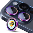 For iPhone 16 Pro / 16 Pro Max ENKAY Hat-Prince AR 9H Rear Lens Aluminium Alloy Tempered Glass Film(Colorful) - iPhone 16 Pro Tempered Glass by ENKAY | Online Shopping South Africa | PMC TechLife | Buy Now Pay Later Mobicred
