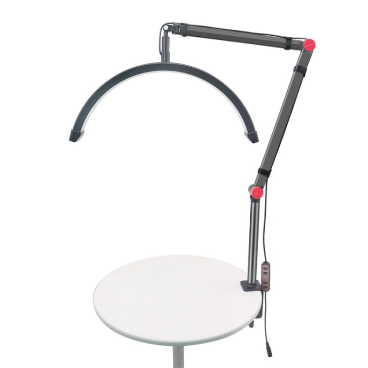 HD-M3X Pro 16 inch Adjustable Brightness Beauty Light Half Moon Light Eyelash Tech Lamp, Plug:AU Plug(White) - Selfie Light by PMC TechLife | Online Shopping South Africa | PMC TechLife | Buy Now Pay Later Mobicred