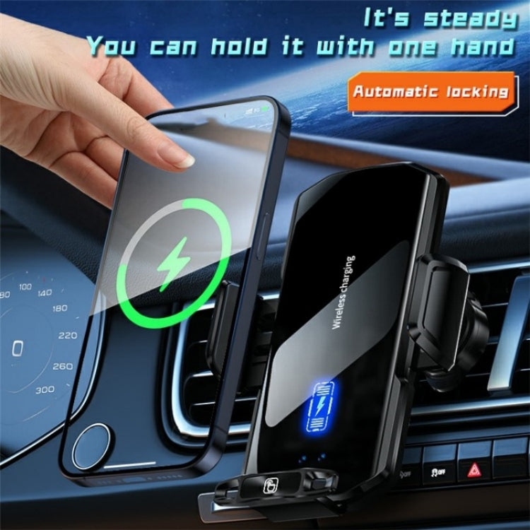SD11 Car Mount Air Vent Phone Holder 15W Fast Charging Car Wireless Charger - free shipping - PMC TechLife - Order now!