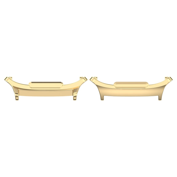 For Samsung Galaxy Watch Ultra 47mm 1 Pair 22mm Stainless Steel Metal Watch Band Connector(Gold)