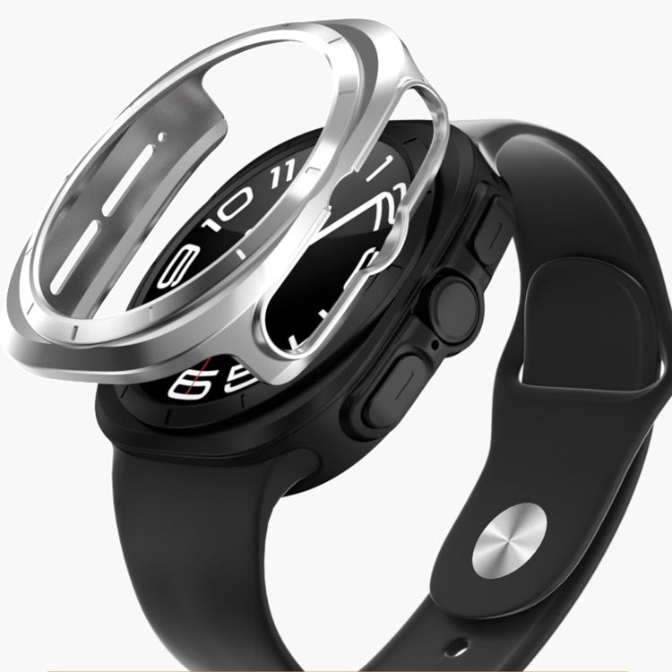 For Samsung Galaxy Watch Ultra 47mm Hollowed PC Watch Protective Case(Transparent) - Watch Cases by PMC TechLife | Online Shopping South Africa | PMC TechLife | Buy Now Pay Later Mobicred