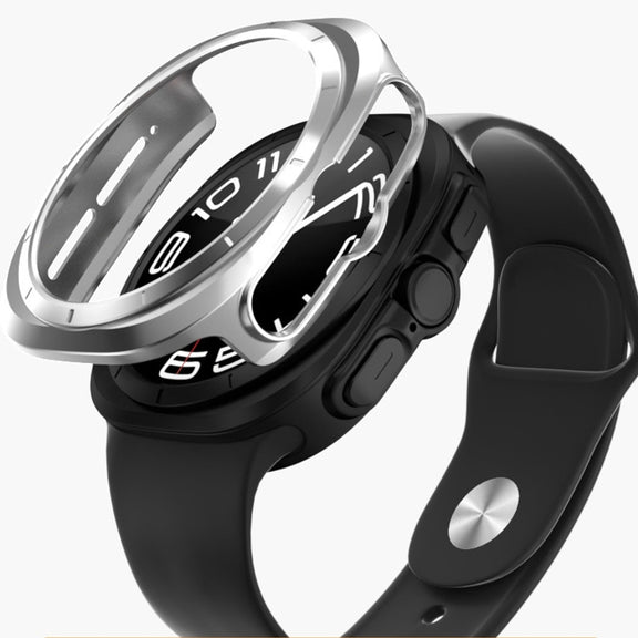 For Samsung Galaxy Watch Ultra 47mm Hollowed PC Watch Protective Case(Midnight Blue)