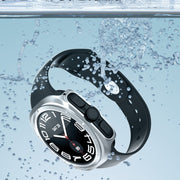 For Samsung Galaxy Watch Ultra 47mm Hollowed PC Watch Protective Case(Midnight Blue)