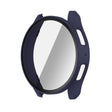 For Samsun Galaxy Watch 7 44mm PC + Tempered Film Integrated Watch Protective Case(Midnight blue) - Watch Cases by PMC TechLife | Online Shopping South Africa | PMC TechLife | Buy Now Pay Later Mobicred