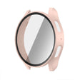 For Samsun Galaxy Watch 7 40mm PC + Tempered Film Integrated Watch Protective Case(Pink) - Watch Cases by PMC TechLife | Online Shopping South Africa | PMC TechLife | Buy Now Pay Later Mobicred