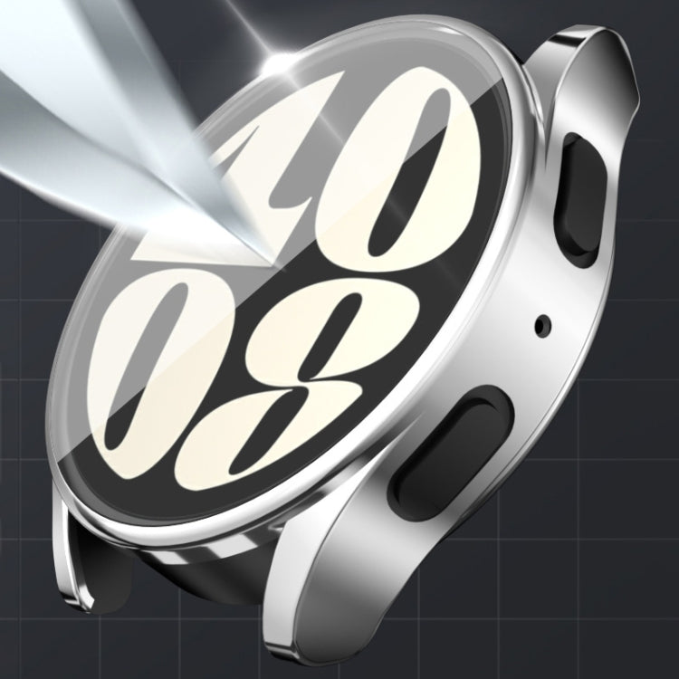 For Samsun Galaxy Watch 7 44mm Full Coverage TPU Electroplated Watch Protective Case(Grey) - free shipping - PMC TechLife - Order now!