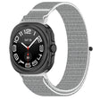 For Samsung Galaxy Watch Ultra 47mm Loop Nylon Hook and Loop Fastener Watch Band(Seashell Color) - Watch Bands by PMC TechLife | Online Shopping South Africa | PMC TechLife | Buy Now Pay Later Mobicred