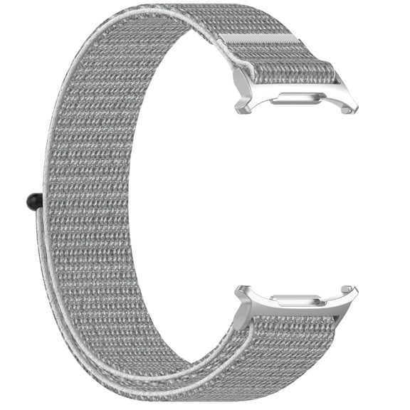 For Samsung Galaxy Watch Ultra 47mm Loop Nylon Hook and Loop Fastener Watch Band(Seashell Color)
