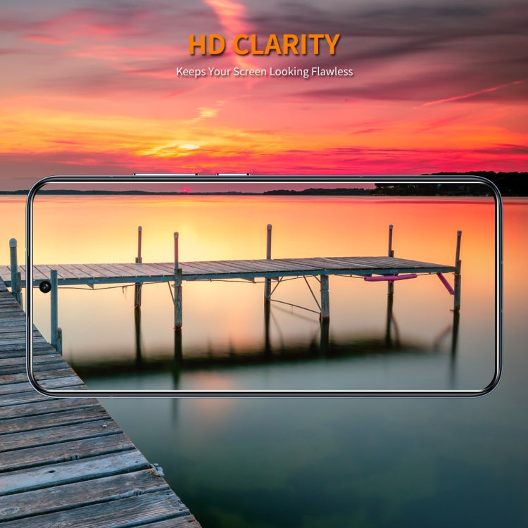For Google Pixel 9 Pro XL 10pcs ENKAY 9H Big Arc Edge High Aluminum-silicon Tempered Glass Film