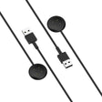 For Fitbit Ace LTE USB-A Interface Smart Watch Magnetic Charging Cable(Black) - Charger by PMC TechLife | Online Shopping South Africa | PMC TechLife | Buy Now Pay Later Mobicred