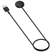 For Fitbit Ace LTE USB-A Interface Smart Watch Magnetic Charging Cable(Black)
