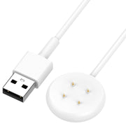 For Fitbit Ace LTE USB-A Interface Smart Watch Magnetic Charging Cable(White)