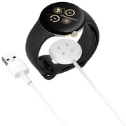 For Fitbit Ace LTE USB-A Interface Smart Watch Magnetic Charging Cable(White)
