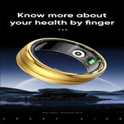 R06 SIZE 10 Smart Ring, Support Heart Rate / Blood Oxygen / Sleep Monitoring / Multiple Sports Modes(Black)