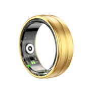 R06 SIZE 11 Smart Ring, Support Heart Rate / Blood Oxygen / Sleep Monitoring / Multiple Sports Modes(Gold)