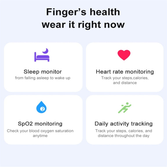 R06 SIZE 11 Smart Ring, Support Heart Rate / Blood Oxygen / Sleep Monitoring / Multiple Sports Modes(Black)