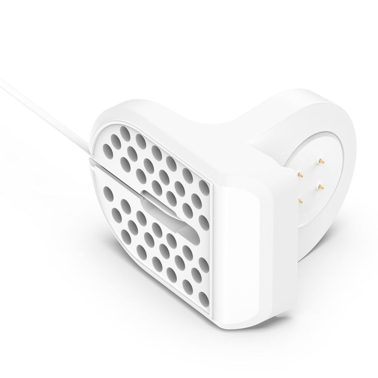 For Fitbit Ace LTE Smart Watch Silicone Charging Bracket with Charger(White) - Charger by PMC TechLife | Online Shopping South Africa | PMC TechLife | Buy Now Pay Later Mobicred