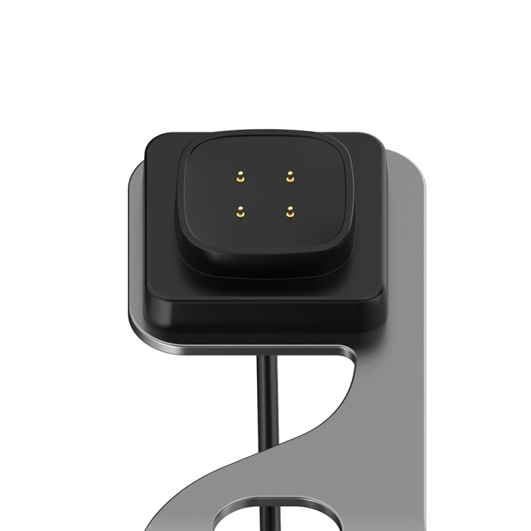 For  Fitbit Ace LTE Aluminum Alloy Metal Bracket Watch Charger, Length: 1.5m(Gray)
