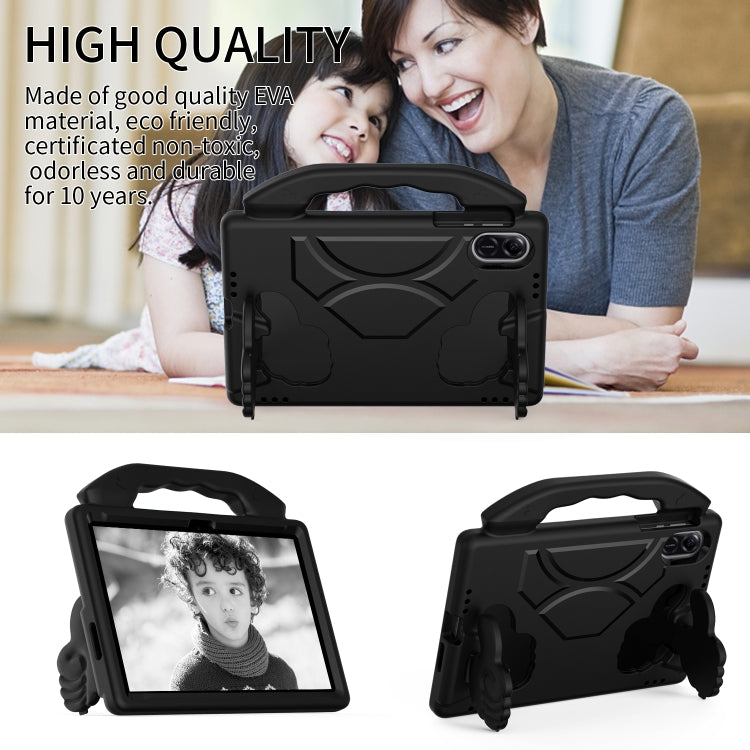For Honor Pad X9 Children EVA Shockproof Tablet Case with Thumb Bracket(Black) - Honor by PMC TechLife | Online Shopping South Africa | PMC TechLife | Buy Now Pay Later Mobicred