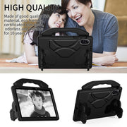 For Honor Pad X8 Pro 11.2 2023 Children EVA Shockproof Tablet Case with Thumb Bracket(Black)