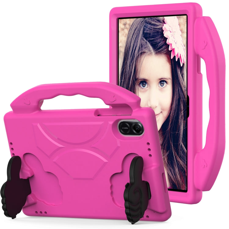 For Honor Pad X8 Pro 11.2 2023 Children EVA Shockproof Tablet Case with Thumb Bracket(RoseRed) - Honor by PMC TechLife | Online Shopping South Africa | PMC TechLife | Buy Now Pay Later Mobicred