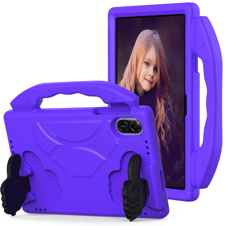 For Honor Pad X8 Pro 11.2 2023 Children EVA Shockproof Tablet Case with Thumb Bracket(Purple) - Honor by PMC TechLife | Online Shopping South Africa | PMC TechLife | Buy Now Pay Later Mobicred