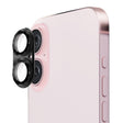 For iPhone 16 / 16 Plus ENKAY Aluminium Alloy Tempered Glass Lens Cover Film(Black) - free shipping - PMC TechLife - Order now!