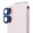 For iPhone 16 / 16 Plus ENKAY Aluminium Alloy Tempered Glass Lens Cover Film(Royal Blue) - iPhone 16 Plus Tempered Glass by ENKAY | Online Shopping South Africa | PMC TechLife | Buy Now Pay Later Mobicred