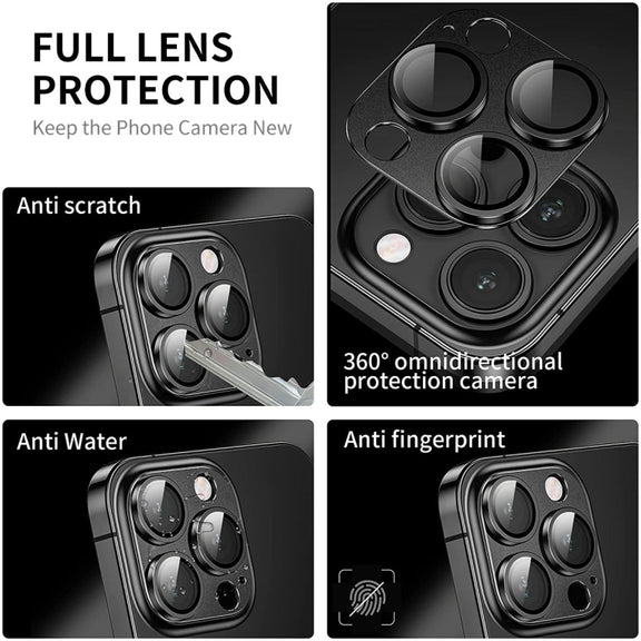 For iPhone 16 / 16 Plus ENKAY Anti-reflection Camera Lens Aluminium Alloy Tempered Glass Film(Yellow)