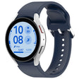 For Samsung Galaxy Watch 7 40mm Solid Color Silver Buckle Quick Release Silicone Watch Band(Midnight Blue) - free shipping - PMC TechLife - Order now!