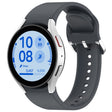 For Samsung Galaxy Watch FE 40mm Solid Color Silver Buckle Quick Release Silicone Watch Band(Grey) - free shipping - PMC TechLife - Order now!