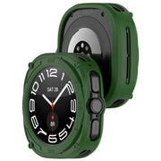 For Samsung Galaxy Watch Ultra 47mm Armored TPU Watch Protective Case(Green)