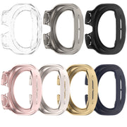 For Samsung Galaxy Watch Ultra 47mm Half Coverage Hollowed PC Watch Protective Case(Black)