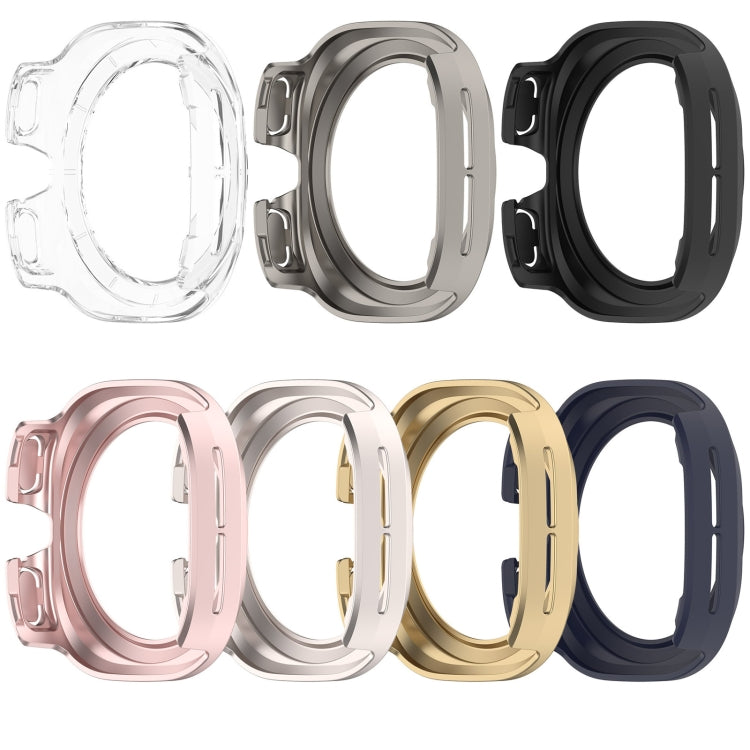 For Samsung Galaxy Watch Ultra 47mm Half Coverage Hollowed PC Watch Protective Case(Starlight)