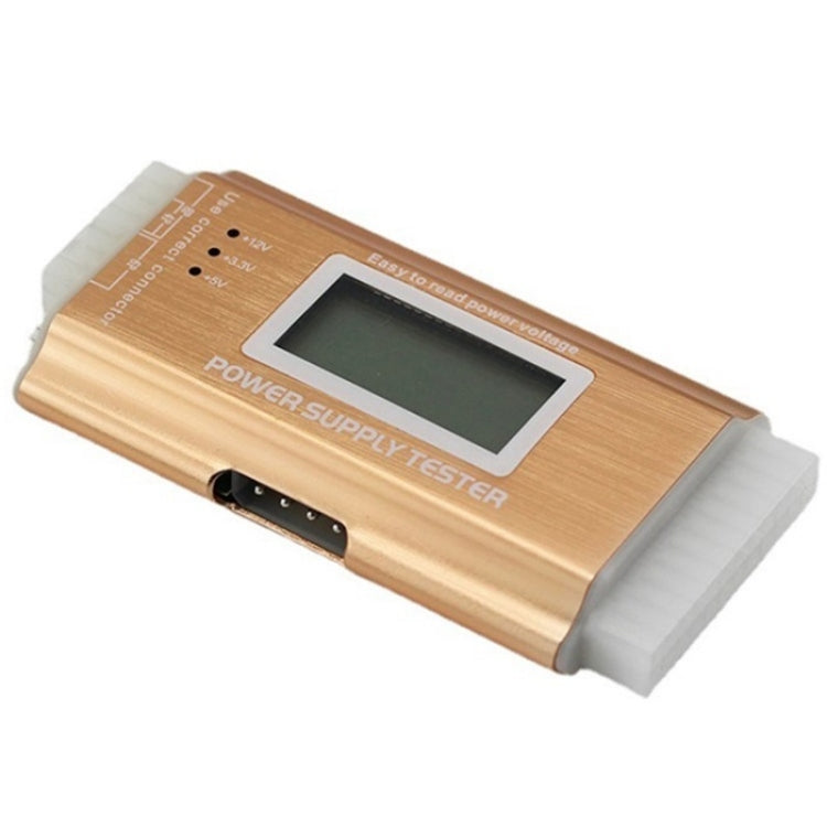 YNS-05 Desktop Computer Power Testing Tool Aluminum Alloy LCD Display ATX Power Tester - Others by PMC Jewellery | Online Shopping South Africa | PMC Jewellery | Buy Now Pay Later Mobicred