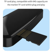 M03 Fingerprint Touch Stereo Aux Wireless Adapter Bluetooth 5.2 Audio Receiver Transmitter