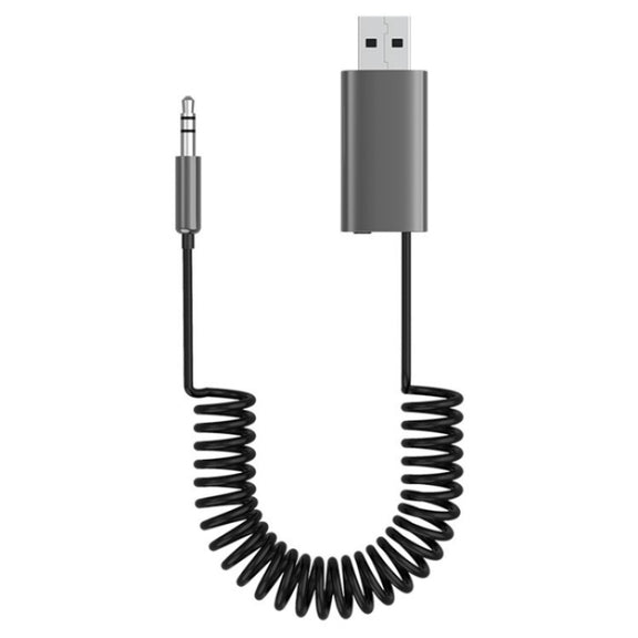 M01 Car Bluetooth Receiver Hands-Free Call  3.5mm AUX Stereo Car Wireless Adapter