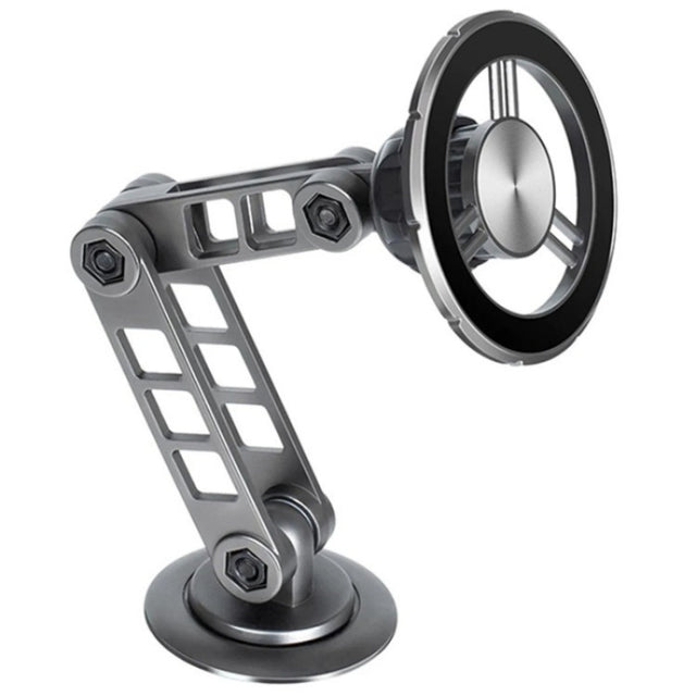 G198 Adjustable Robotic Arm Cellphone Stand Car Dashboard Windshield Magnetic Phone Holder(Grey)