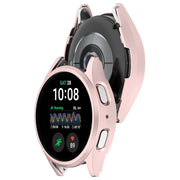 For Sansung Galaxy Watch 7 40mm Half Pack Hollow PC Watch Protective Case(Rose Pink)