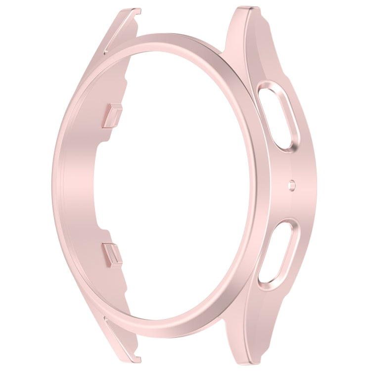 For Sansung Galaxy Watch 7 40mm Half Pack Hollow PC Watch Protective Case(Rose Pink) - Watch Cases by PMC TechLife | Online Shopping South Africa | PMC TechLife | Buy Now Pay Later Mobicred