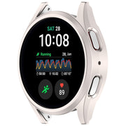 For Sansung Galaxy Watch 7 40mm Half Pack Hollow PC Watch Protective Case(Starlight)