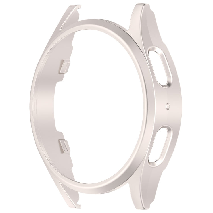 For Sansung Galaxy Watch 7 44mm Half Pack Hollow PC Watch Protective Case(Starlight)